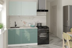 Кухонный гарнитур Асая медиум, 140 см 